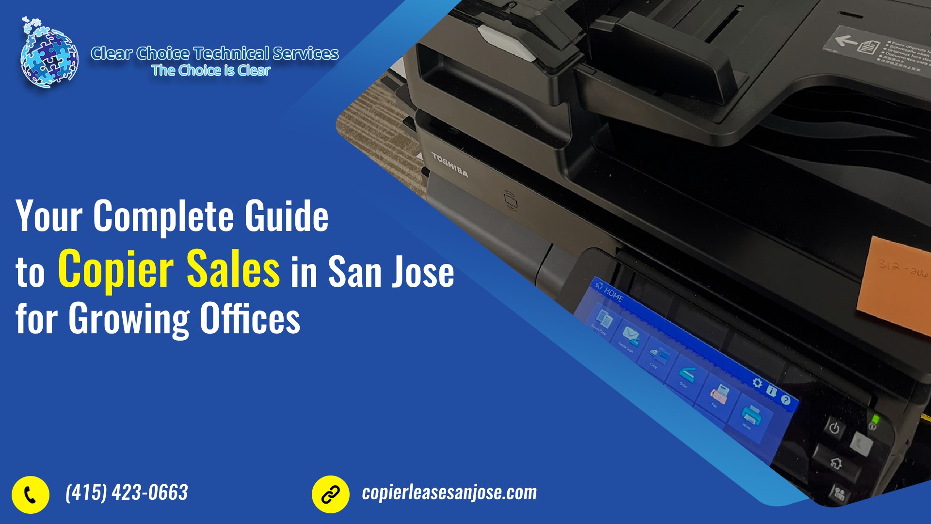 Read more about the article Your Complete Guide to Copier Sales in San Jose for Growing Offices