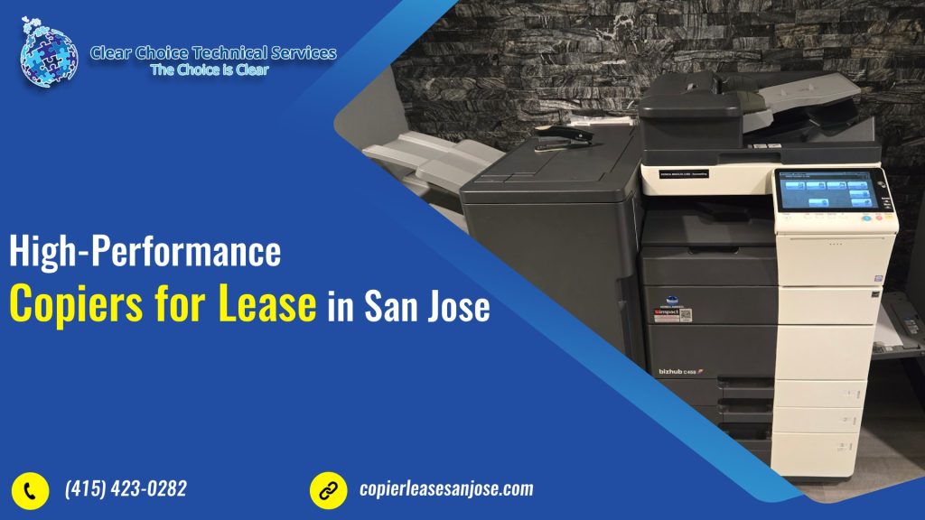 High-Performance Copiers for Lease in San Jose