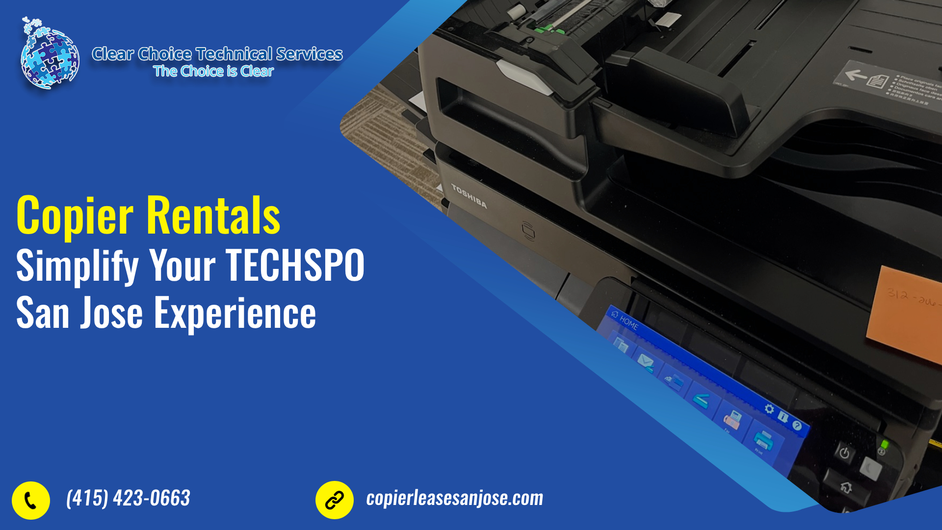 Read more about the article Copier Rentals Simplify Your TECHSPO San Jose Experience