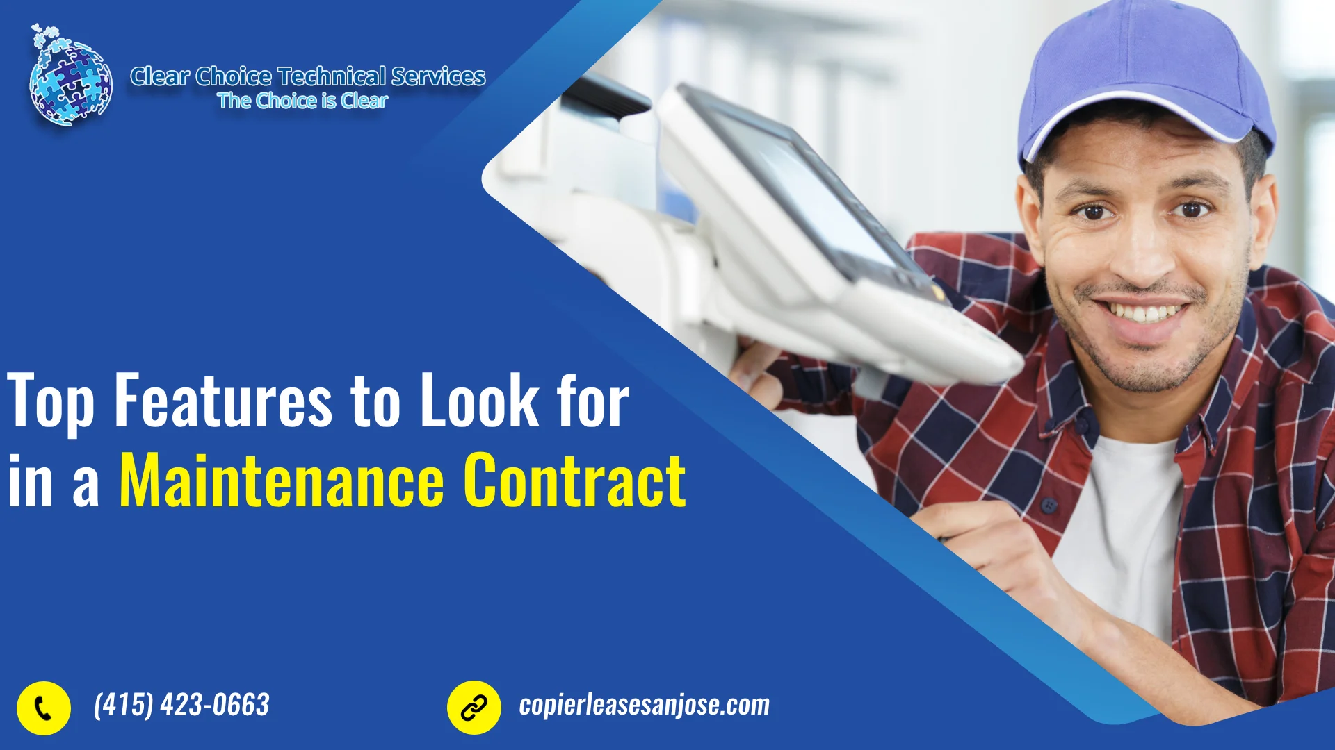 Top Features to Look for in a Maintenance Contract
