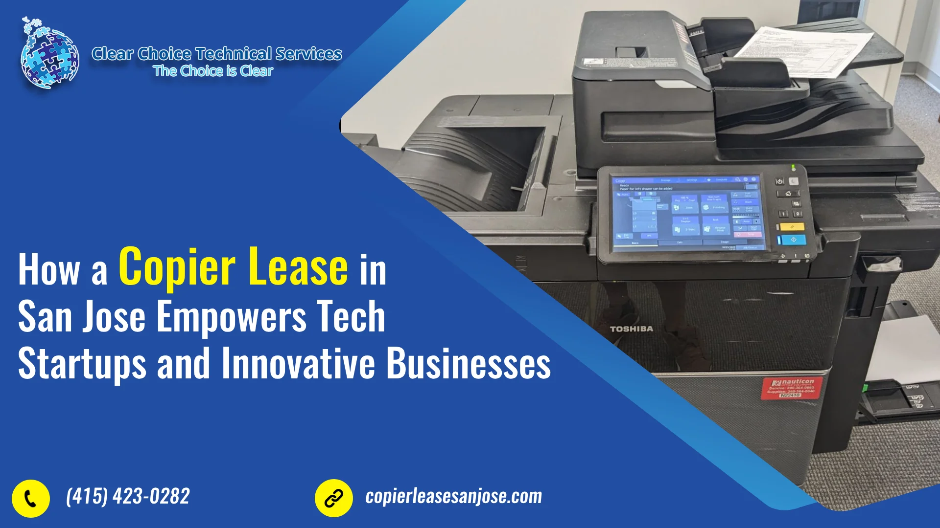 How a Copier Lease in San Jose Empowers Tech Startups and Innovative Businesses